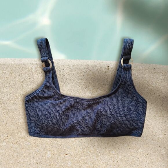 MICHAEL Michael Kors Bralette Bikini Top Black XSmall - Picture 1 of 6